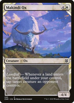 Makindi Ox 293 - Zendikar Rising (ZNR) (Español)