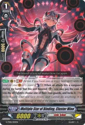 Multiple Star of Binding, Cluster Mine - G-TD15: Messiah Dragon of Rebirth (G-TD15) G-TD15: Messiah Dragon of Rebirth
