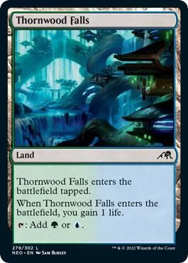 Thornwood Falls 279/302 - Kamigawa: Neon Dynasty (NEO) (Español)