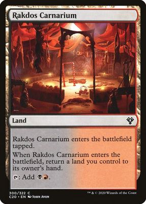 Rakdos Carnarium 300/322 - Commander 2020 (C20) (Español)