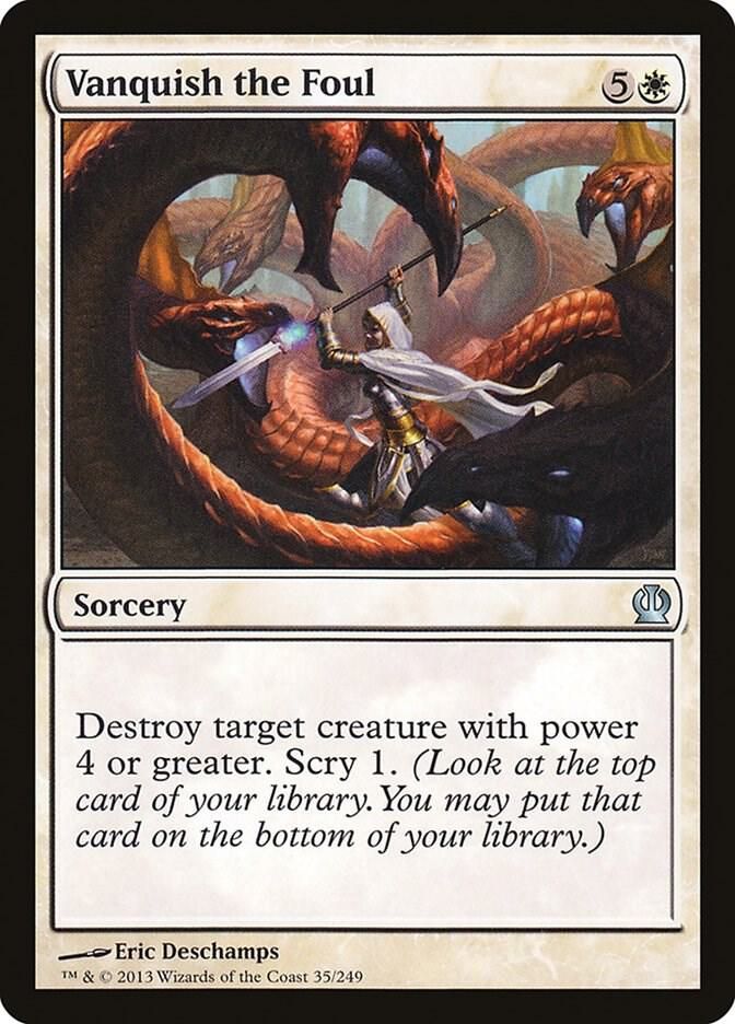 Vanquish the Foul 35/249 - Theros (THS) (Español)