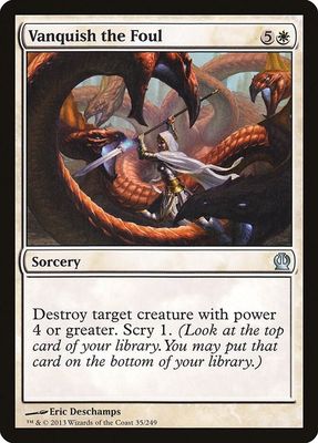 Vanquish the Foul 35/249 - Theros (THS) (Español)