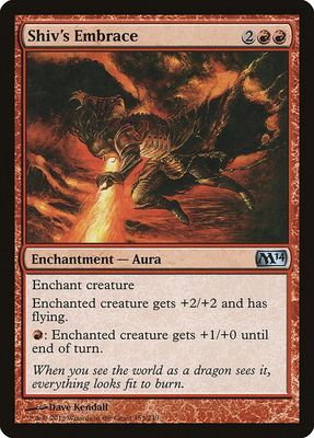 Shiv&#39;s Embrace 156/249 - Magic 2014 (M14) (Español)