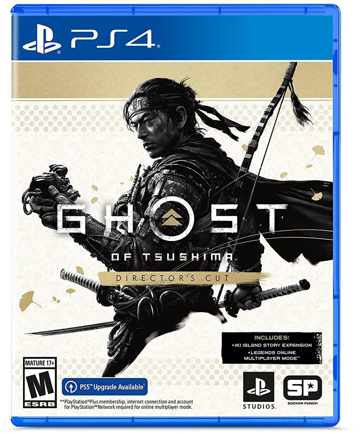 SJ Ghost of Tsushima Directors Cut Playstation 4 Usado Completo