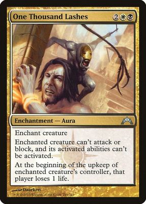 One Thousand Lashes 183/249 - Gatecrash (GTC) (Español)