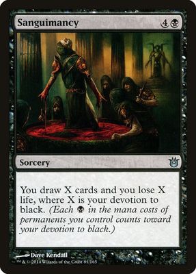 Sanguimancy 81/165 - Born of the Gods (BNG) (Español)