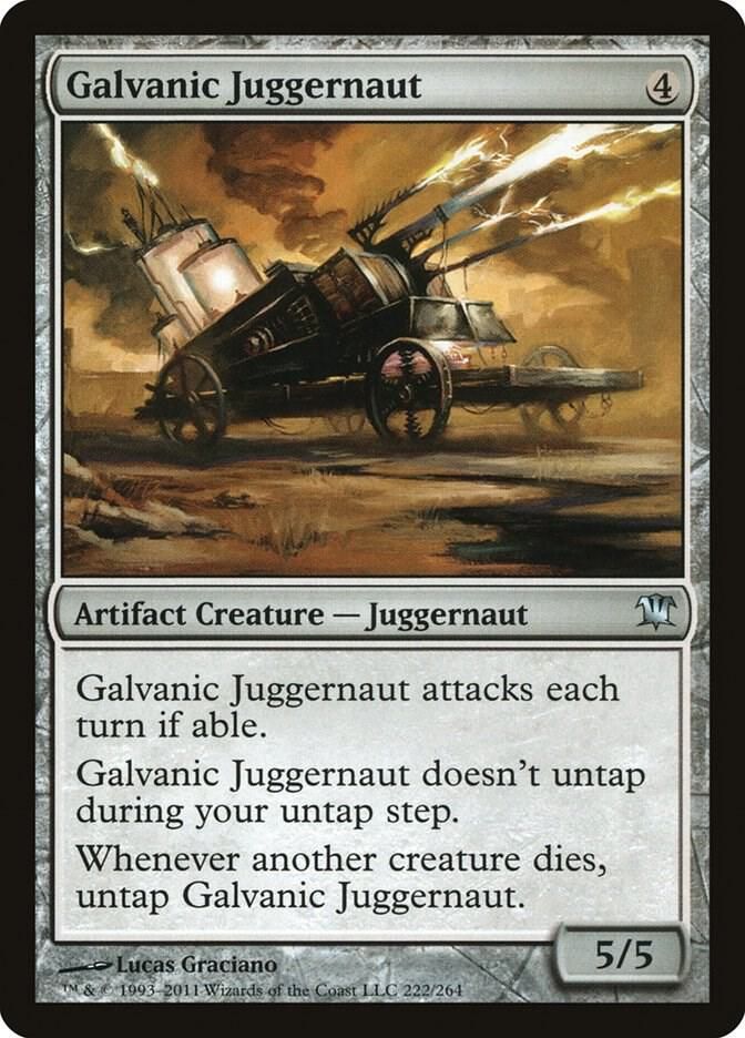 Galvanic Juggernaut 222/264 - Innistrad (ISD) (Español)