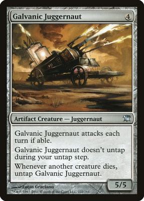 Galvanic Juggernaut 222/264 - Innistrad (ISD) (Español)