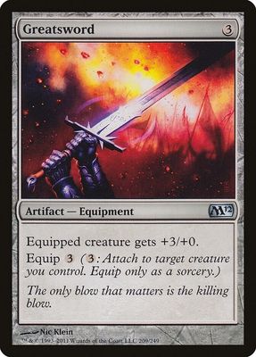 Greatsword 209/249 - Magic 2012 (M12)