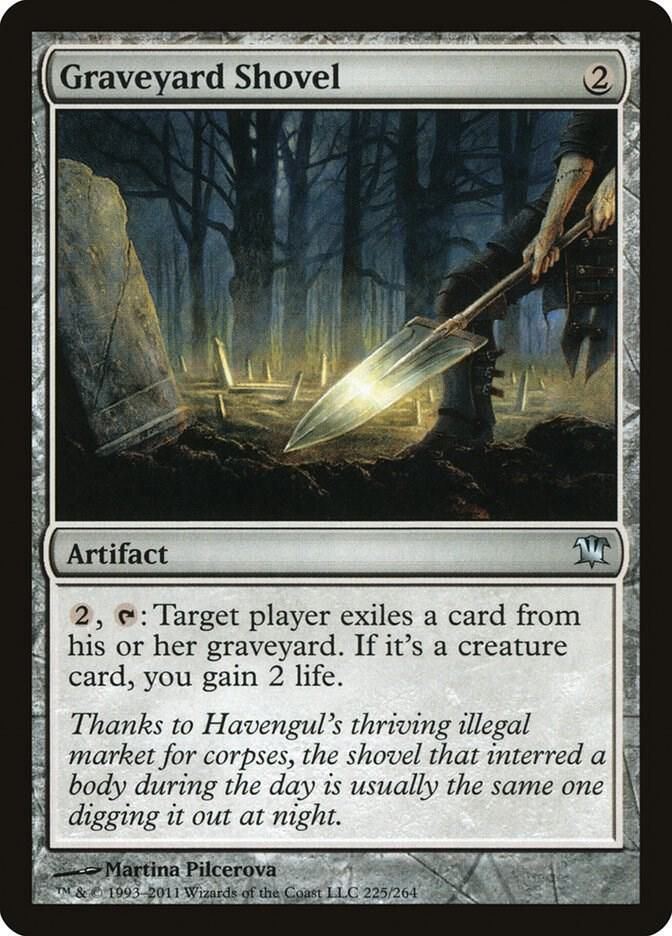 Graveyard Shovel 225/264 - Innistrad (ISD) (Español)
