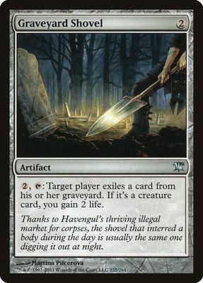 Graveyard Shovel 225/264 - Innistrad (ISD) (Español)