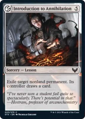 Introduction to Annihilation 003/275 - Strixhaven: School of Mages (STX)