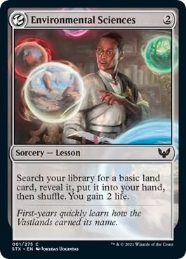 Environmental Sciences 001/275 - Strixhaven: School of Mages (STX)