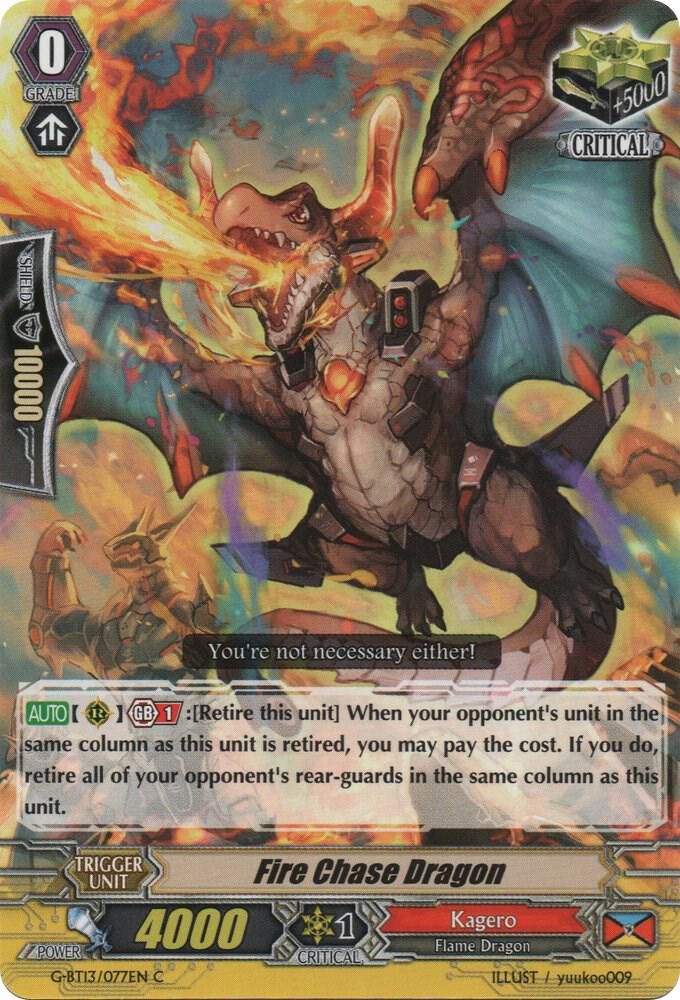Fire Chase Dragon - G-BT13: Ultimate Stride (G-BT13) G-BT13: Ultimate Stride