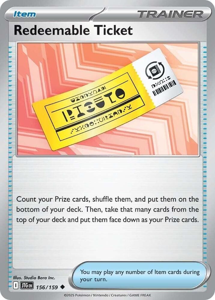Redeemable Ticket - SV09: Journey Together SV09: Journey Together