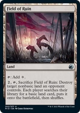 Field of Ruin 262/277 - Innistrad: Midnight Hunt (MID)
