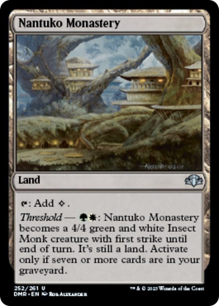 Nantuko Monastery 252/261 - Dominaria Remastered (DMR)