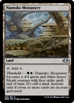 Nantuko Monastery 252/261 - Dominaria Remastered (DMR)