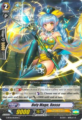 Holy Mage, Rossa - G-BT10: Raging Clash of the Blade Fangs (G-BT10) G-BT10: Raging Clash of the Blade Fangs