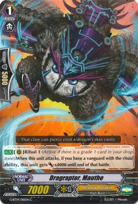 Dragraptor, Mauthe - G-BT14: Divine Dragon Apocrypha (G-BT14) G-BT14: Divine Dragon Apocrypha