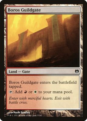 Boros Guildgate 33/81 - Duel Decks: Heroes vs. Monsters (DDL)