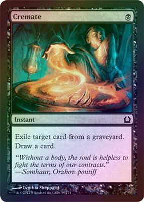 Cremate 59/274 - Return to Ravnica Singles (FOIL)