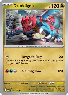 Druddigon - SV09: Journey Together SV09: Journey Together