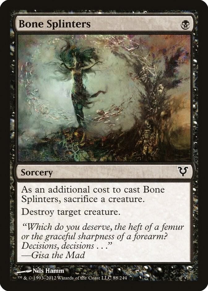 Bone Splinters 88/244 - Avacyn Restored (AVR)