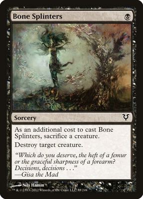 Bone Splinters 88/244 - Avacyn Restored (AVR)