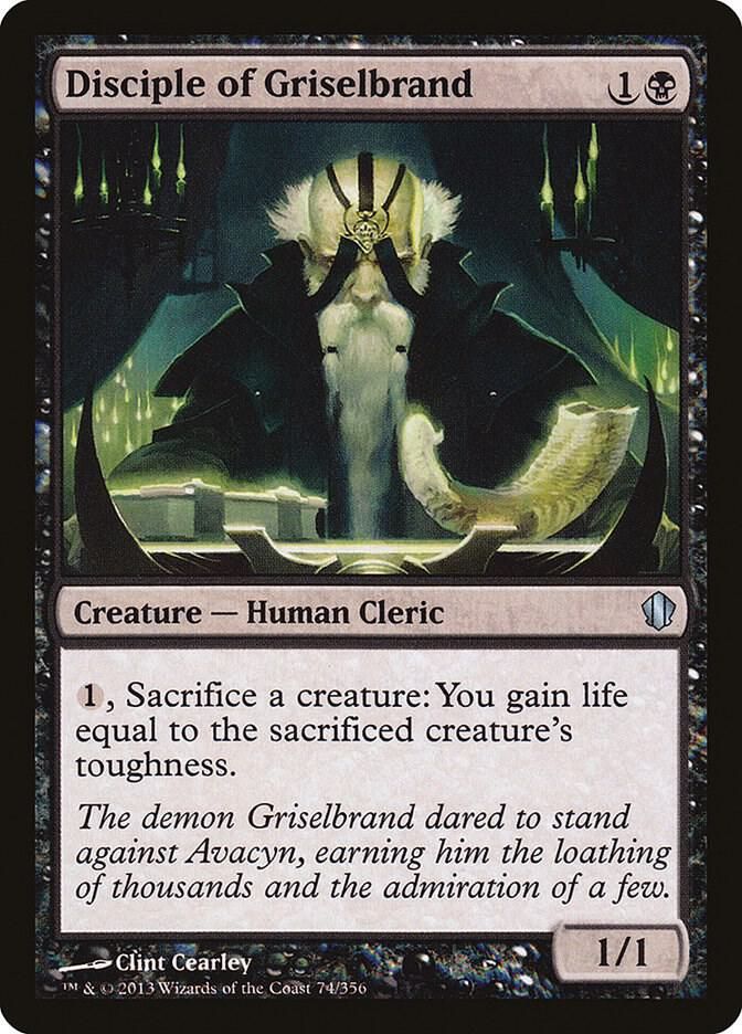 Disciple of Griselbrand 74/356 - Commander 2013 (C13)