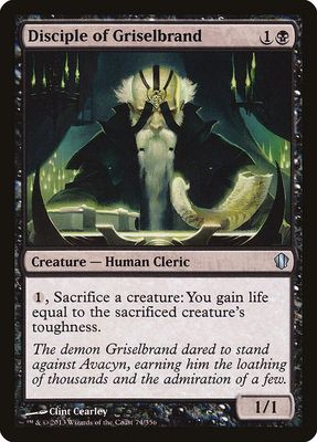 Disciple of Griselbrand 74/356 - Commander 2013 (C13)