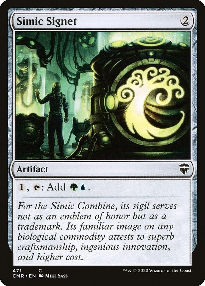 Simic Signet 471 - Commander Legends (CMR)