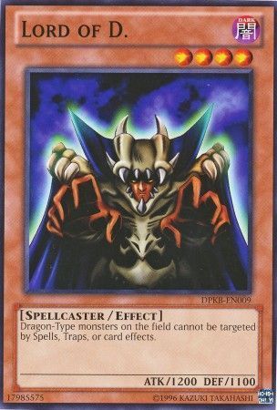 Lord of D. - DPKB-EN009 - Common Unlimited Duelist Pack: Kaiba Unlimited Singles