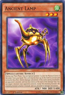 Ancient Lamp - LDK2-ENK14 - Common 1st Edition Legendary Decks II - Kaiba