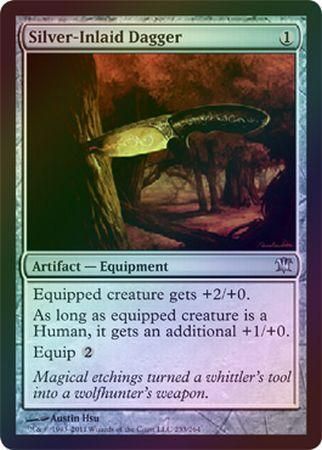 Silver-Inlaid Dagger 233/264 - Innistrad (ISD) (FOIL)