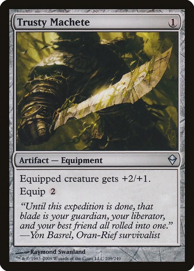 Trusty Machete 209/249 - Zendikar (ZEN)