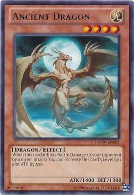 Ancient Dragon - GAOV-EN081 - Rare Unlimited Galactic Overlord Unlimited Singles