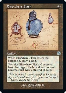 Elsewhere Flask (Schematic) 78 - The Brothers&#39; War: Retro Frame Artifacts (BRR)