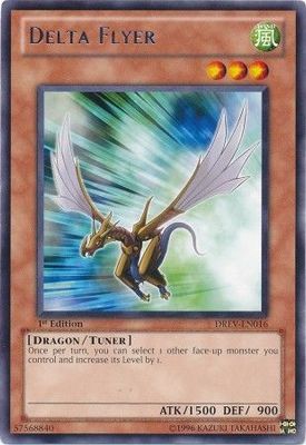 Delta Flyer - DREV-EN016 - Rare 1st Edition Duelist Revolution 1st Edition Singles