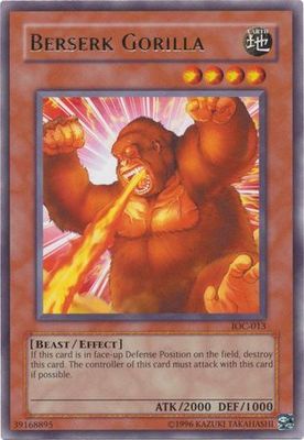 Berserk Gorilla - IOC-013 - Rare Unlimited Invasion of Chaos [IOC] Unlimited Singles