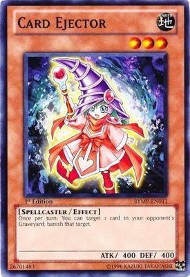 Card Ejector - RYMP-EN011 - Common 1st Edition Ra Yellow Mega Pack 1st Edition Singles