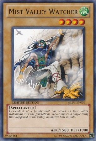 Mist Valley Watcher - GLD3-EN001 - Common Gold Series 3 (2010) [GLD3]
