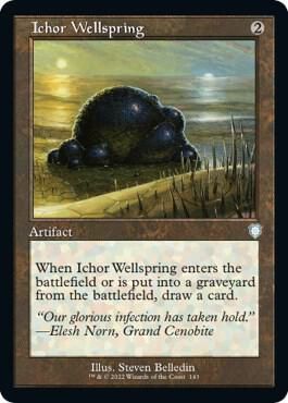 Ichor Wellspring (Retro Frame) 143 - Commander: The Brothers&#39; War (BRC)