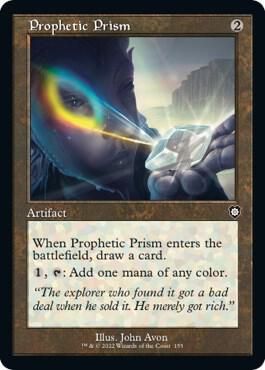 Prophetic Prism (Retro Frame) 155 - Commander: The Brothers&#39; War (BRC)