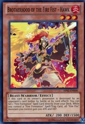 Brotherhood of the Fire Fist - Hawk - AP02-EN008 - Super Rare Astral Pack 2 AP02 (espanol)