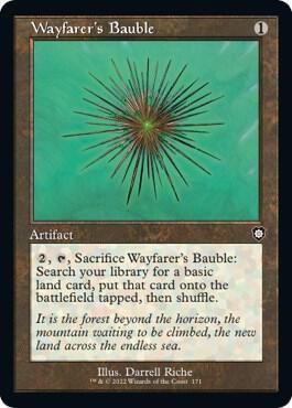 Wayfarer&#39;s Bauble (Retro Frame) 171 - Commander: The Brothers&#39; War (BRC)