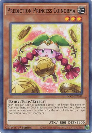 Prediction Princess Coinorma - DLCS-EN081 - Common 1st Edition Dragons of Legend The Complete Series 1st Edition Singles