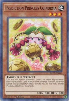 Prediction Princess Coinorma - DLCS-EN081 - Common 1st Edition Dragons of Legend The Complete Series 1st Edition Singles