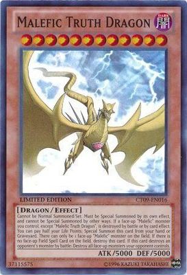 Malefic Truth Dragon - CT09-EN016 - Super Rare Yu-Gi-Oh! Promo Cards (espanol)