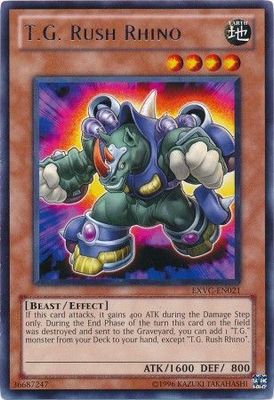 T.G. Rush Rhino - EXVC-EN021 - Rare Unlimited Extreme Victory Unlimited Singles